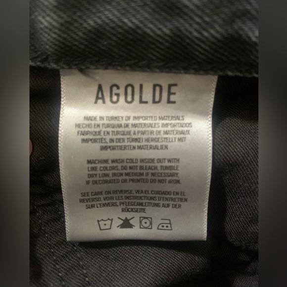 Agolde faded black jeans - Picture 3 of 8